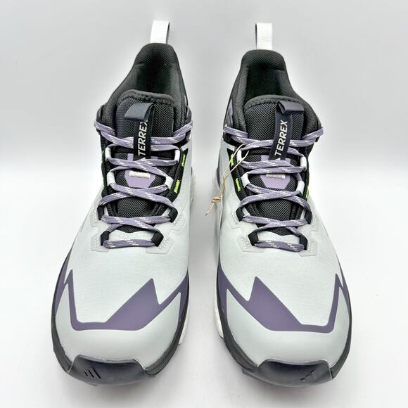 Adidas Womens Terrex Free Hiker 2 GTX Shoes US 10.5 Grey Purple Athletic WP NIB - Picture 7 of 13